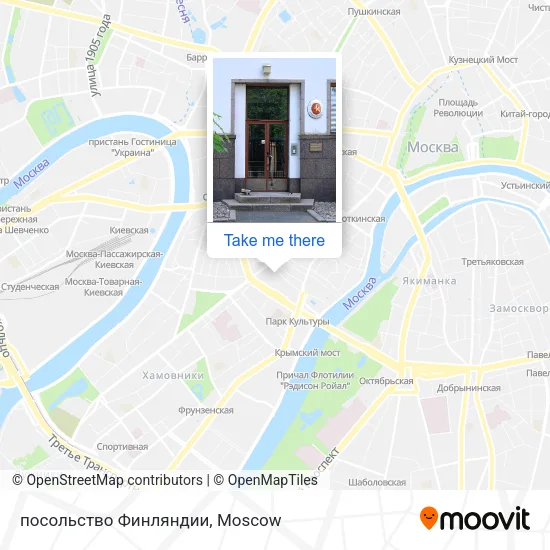 посольство Финляндии map