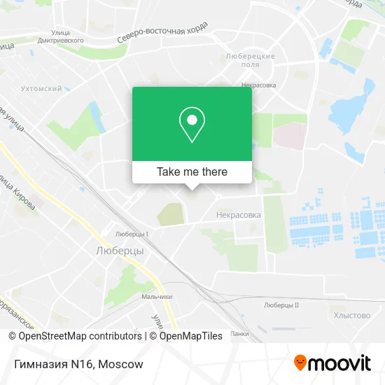 Гимназия N16 map