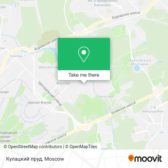 Кулацкий пруд map