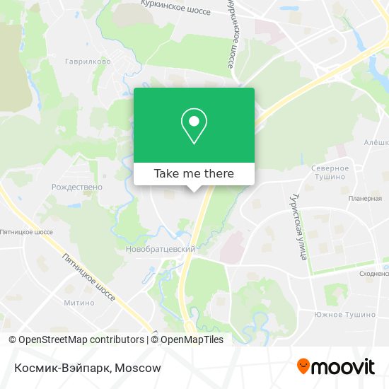Космик-Вэйпарк map