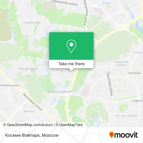 Космик-Вэйпарк map