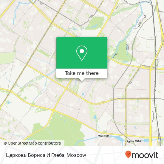 Церковь Бориса И Глеба map