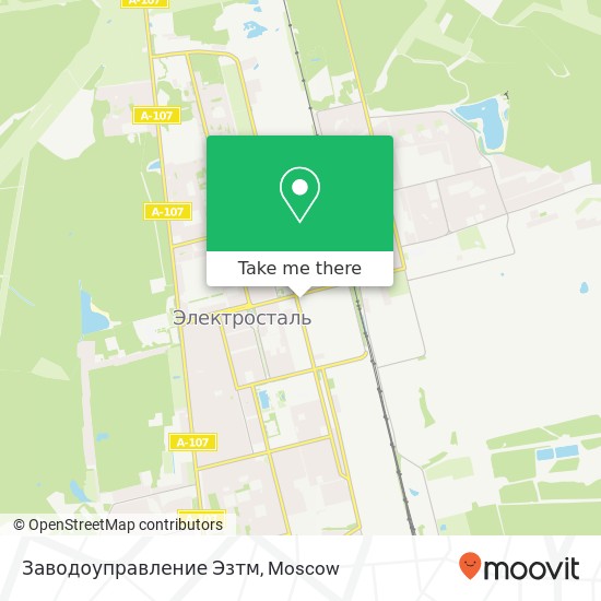 Заводоуправление Эзтм map