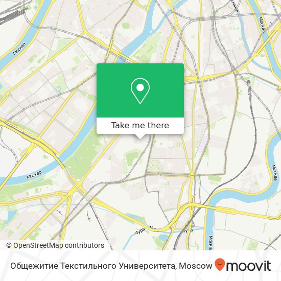 Общежитие Текстильного Университета map