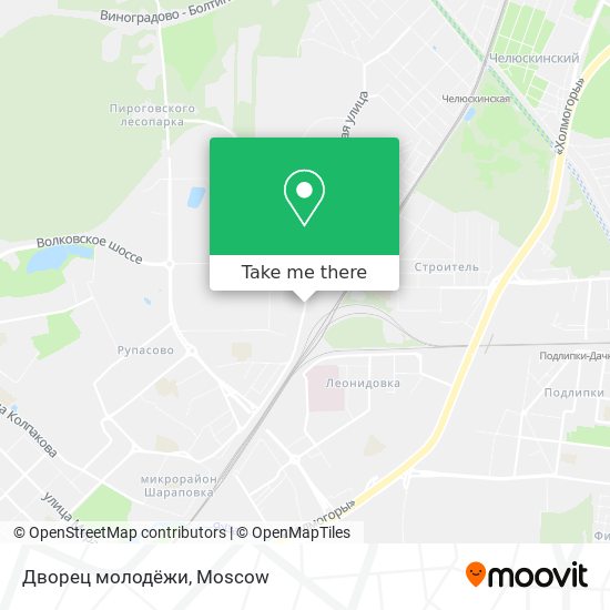 Дворец молодëжи map