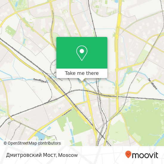 Дмитровский Мост map