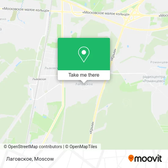 Лаговское map