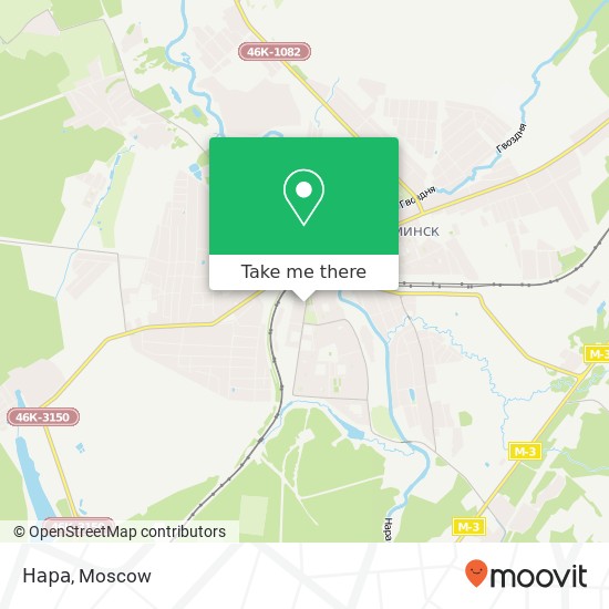 Нара map