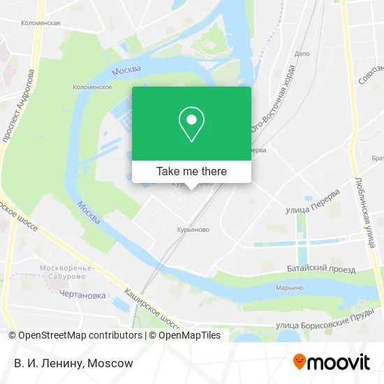 В. И. Ленину map