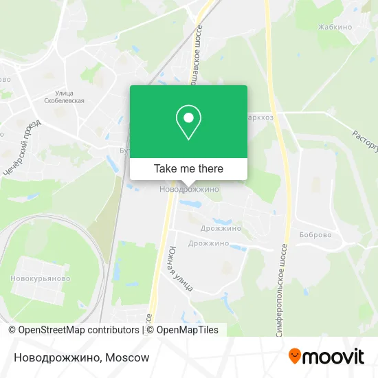 Новодрожжино map