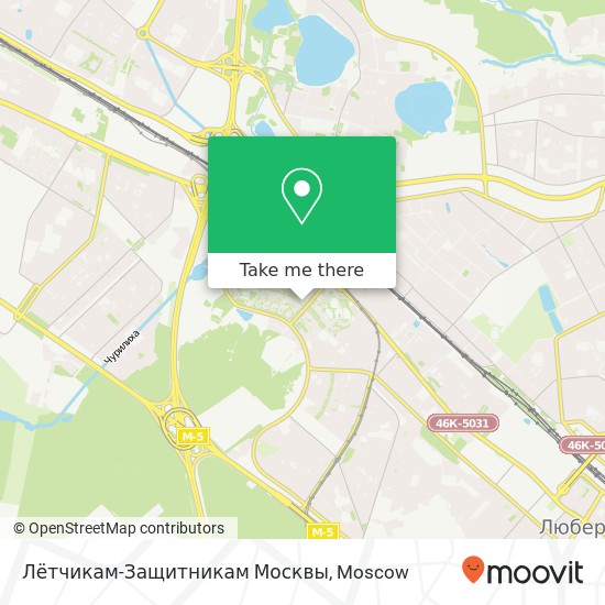 Лётчикам-Защитникам Москвы map