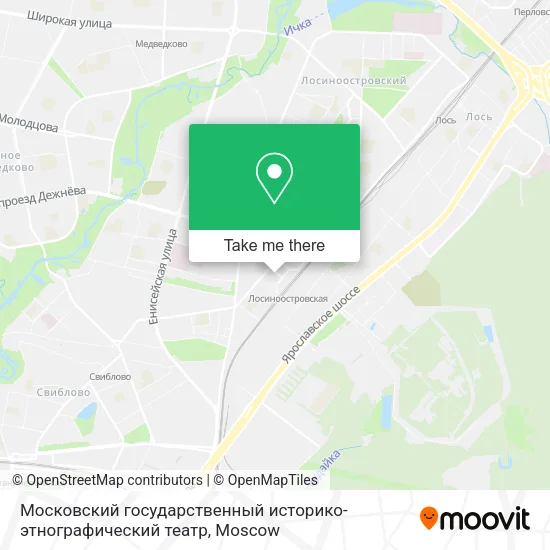 Московский государственный историко-этнографический театр map