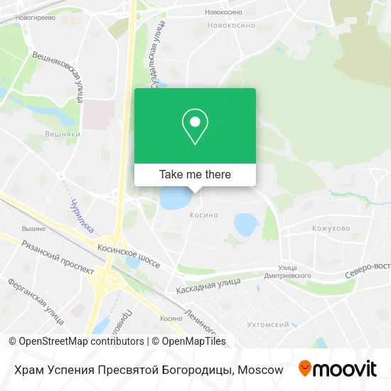 Храм Успения Пресвятой Богородицы map