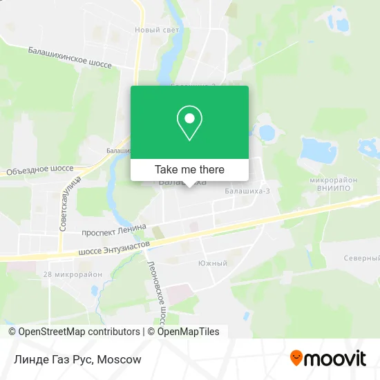 Линде Газ Рус map