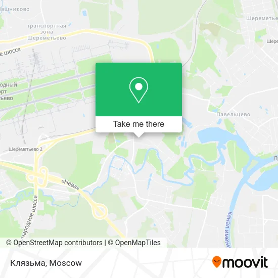 Клязьма map