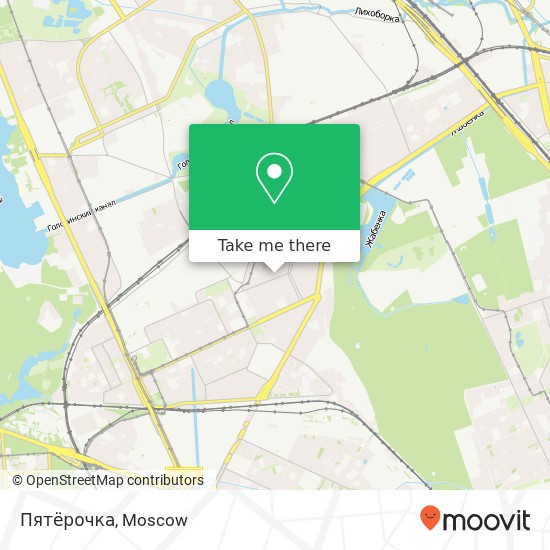 Пятёрочка map