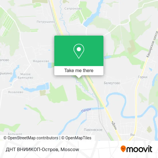 ДНТ ВНИИКОП-Остров map