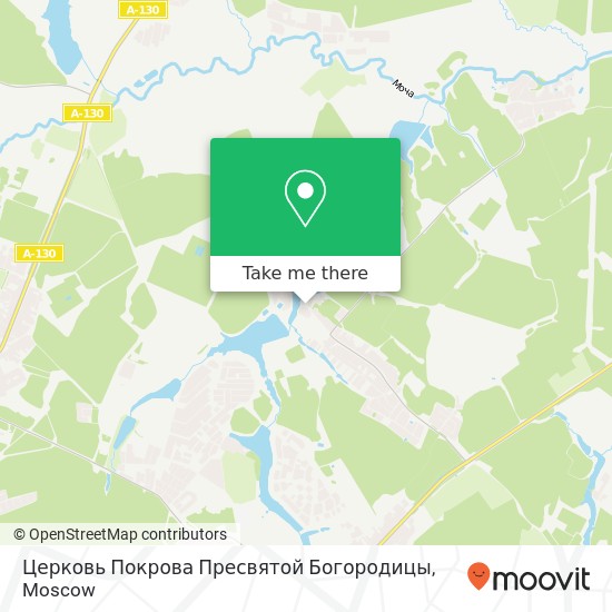 Церковь Покрова Пресвятой Богородицы map