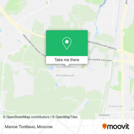 Малое Толбино map