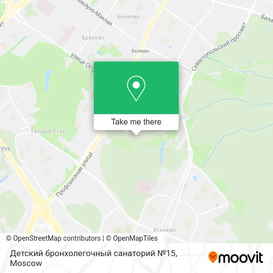 Детский бронхолегочный санаторий №15 map