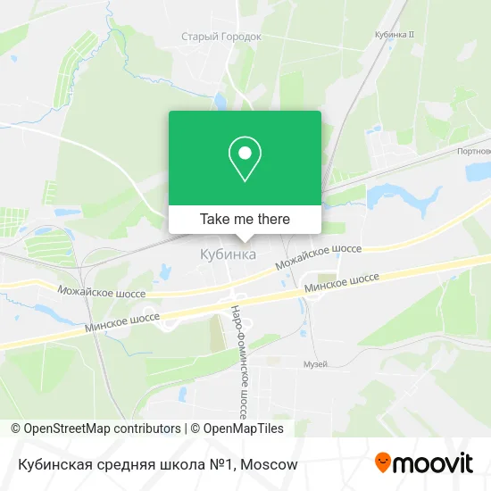 Кубинская средняя школа №1 map