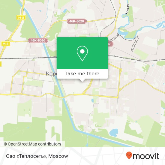 Оао «Теплосеть» map