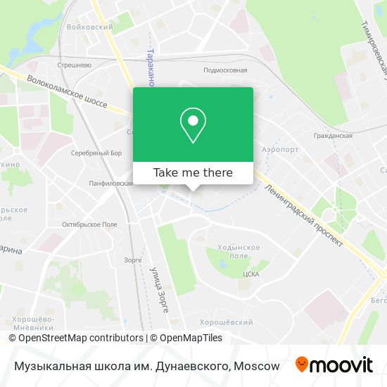 Музыкальная школа им. Дунаевского map