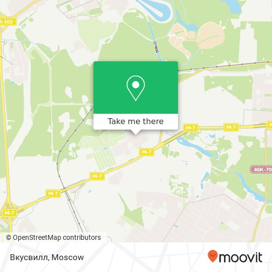 Вкусвилл map