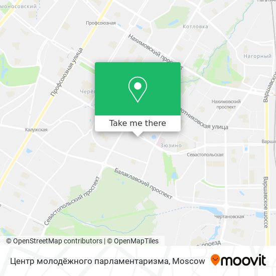 Центр молодёжного парламентаризма map