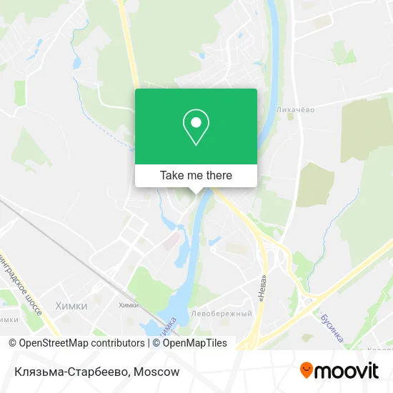 Клязьма-Старбеево map