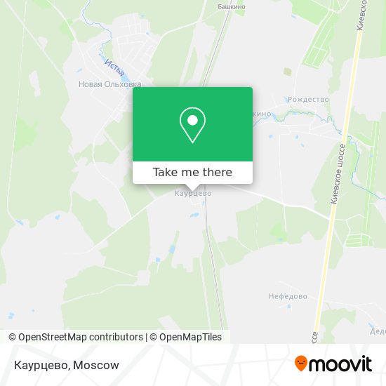 Каурцево map