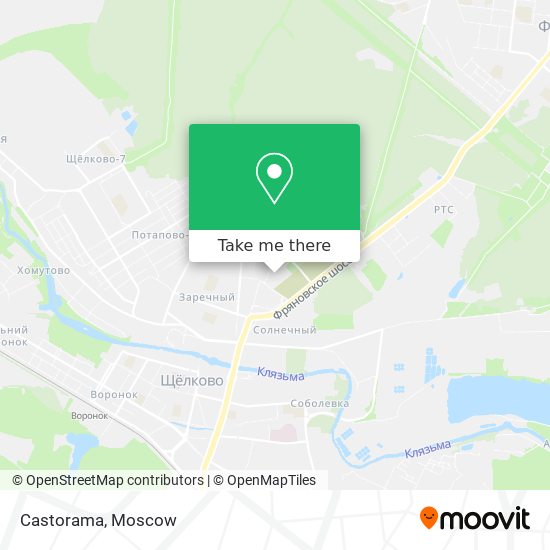 Castorama map