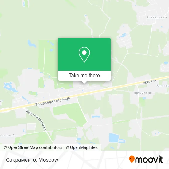Сакраменто map