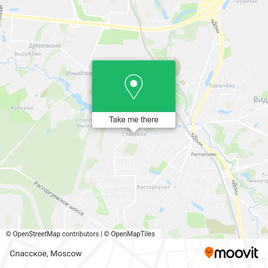 Спасское map