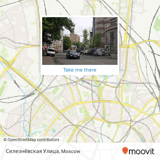 Селезнёвская Улица map