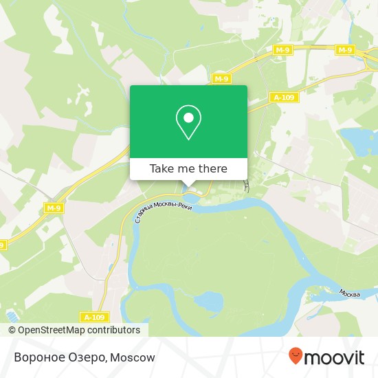 Вороное Озеро map