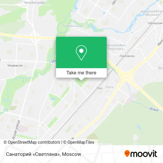 Санаторий «Светлана» map