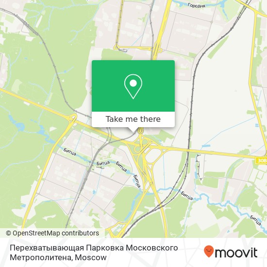 Перехватывающая Парковка Московского Метрополитена map