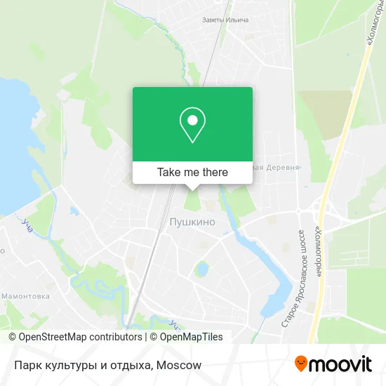 Парк культуры и отдыха map