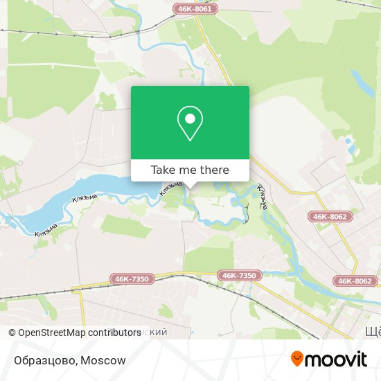 Образцово map