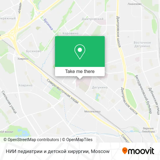 НИИ педиатрии и детской хирургии map