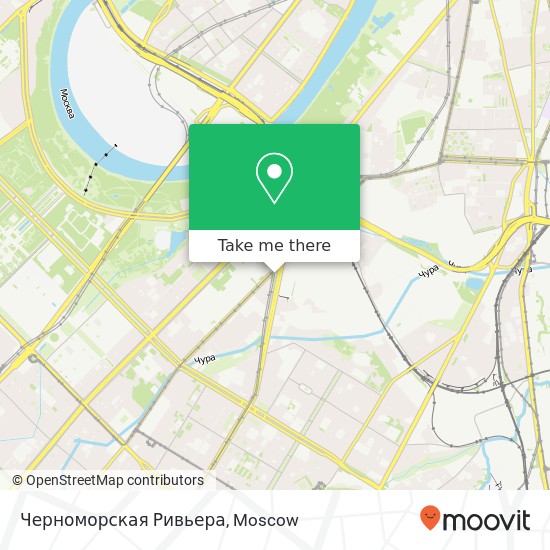 Черноморская Ривьера map