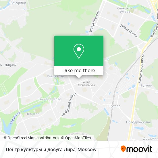 Центр культуры и досуга Лира map