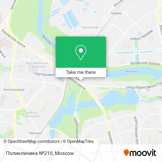 Поликлиника №210 map