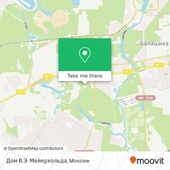 Дом В.Э. Мейерхольда map