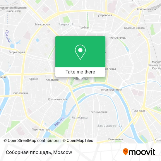 Соборная площадь map