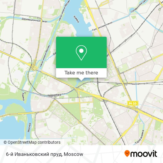 6-й Иваньковский пруд map
