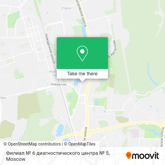 Филиал № 6 диагностического центра № 5 map