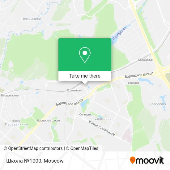 Школа №1000 map