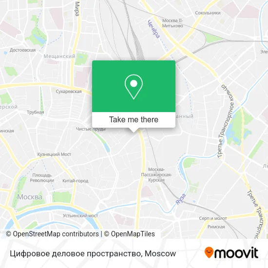 Цифровое деловое пространство map